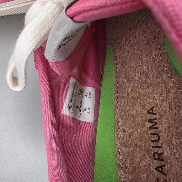 Cariuma Oca low canvas pink sneaker women's 9 - Picture 6 of 8